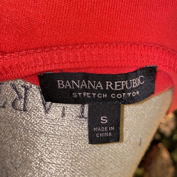 Banana Republic red button down cardigan longsleeve sweater shirt casual blouse​ - Picture 10 of 12